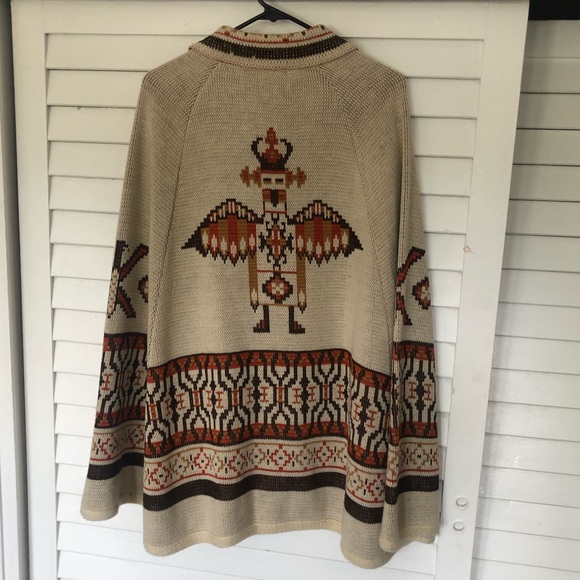 Vintage 1970s Sweater Cape - Picture 1 of 3